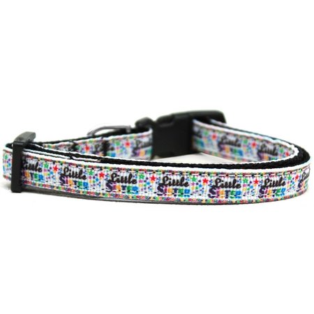 MIRAGE PET PRODUCTS Little Sister Nylon Ribbon Dog Collar Extra Small 125-104 XS